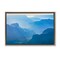 Stupell Industries Blue Sunlit Peaks Framed Floater Canvas Wall Art Design by Marty Hulsebos